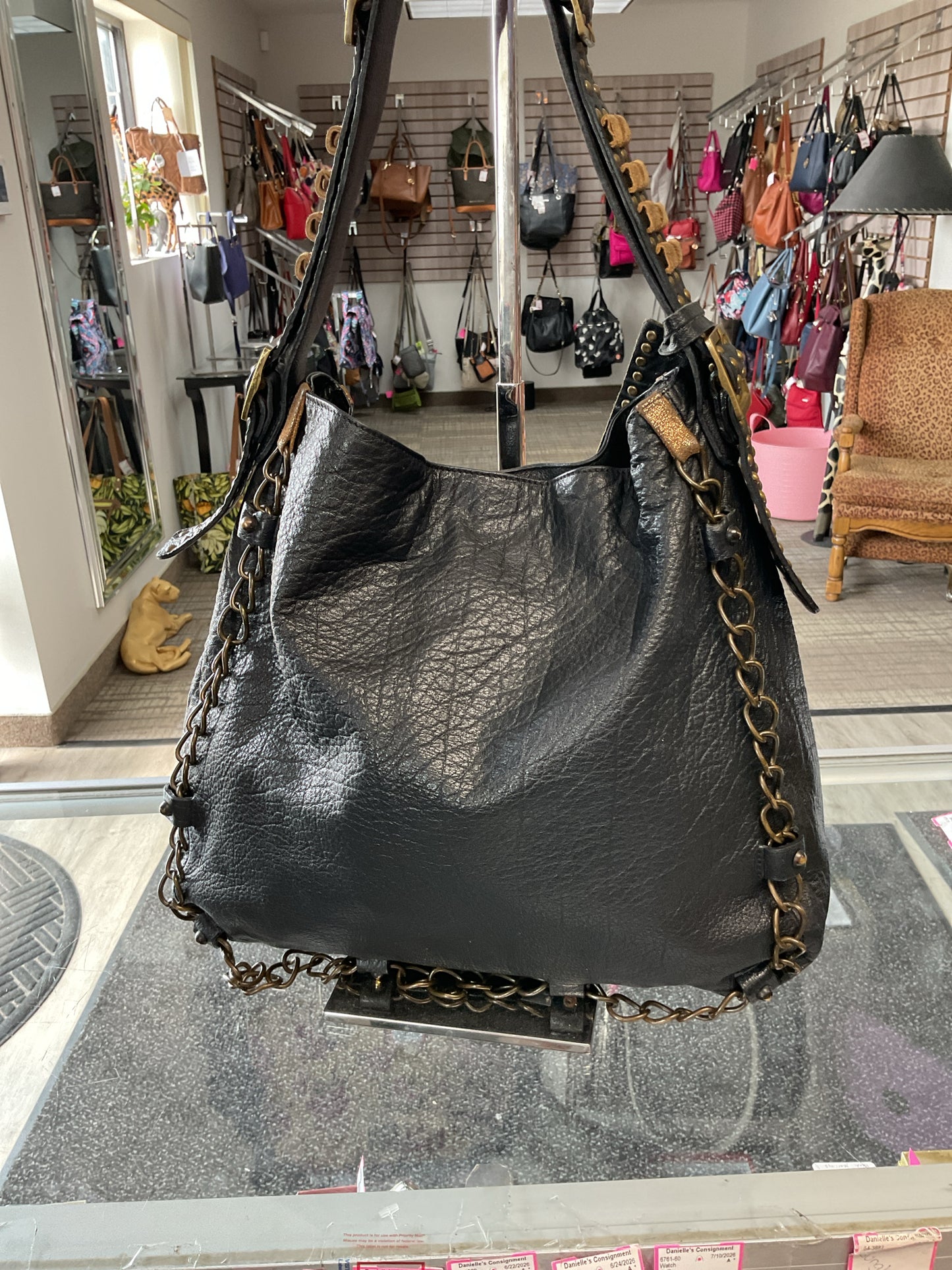Betsey Johnson Purse Y2K vintage leather large shoulder bag
