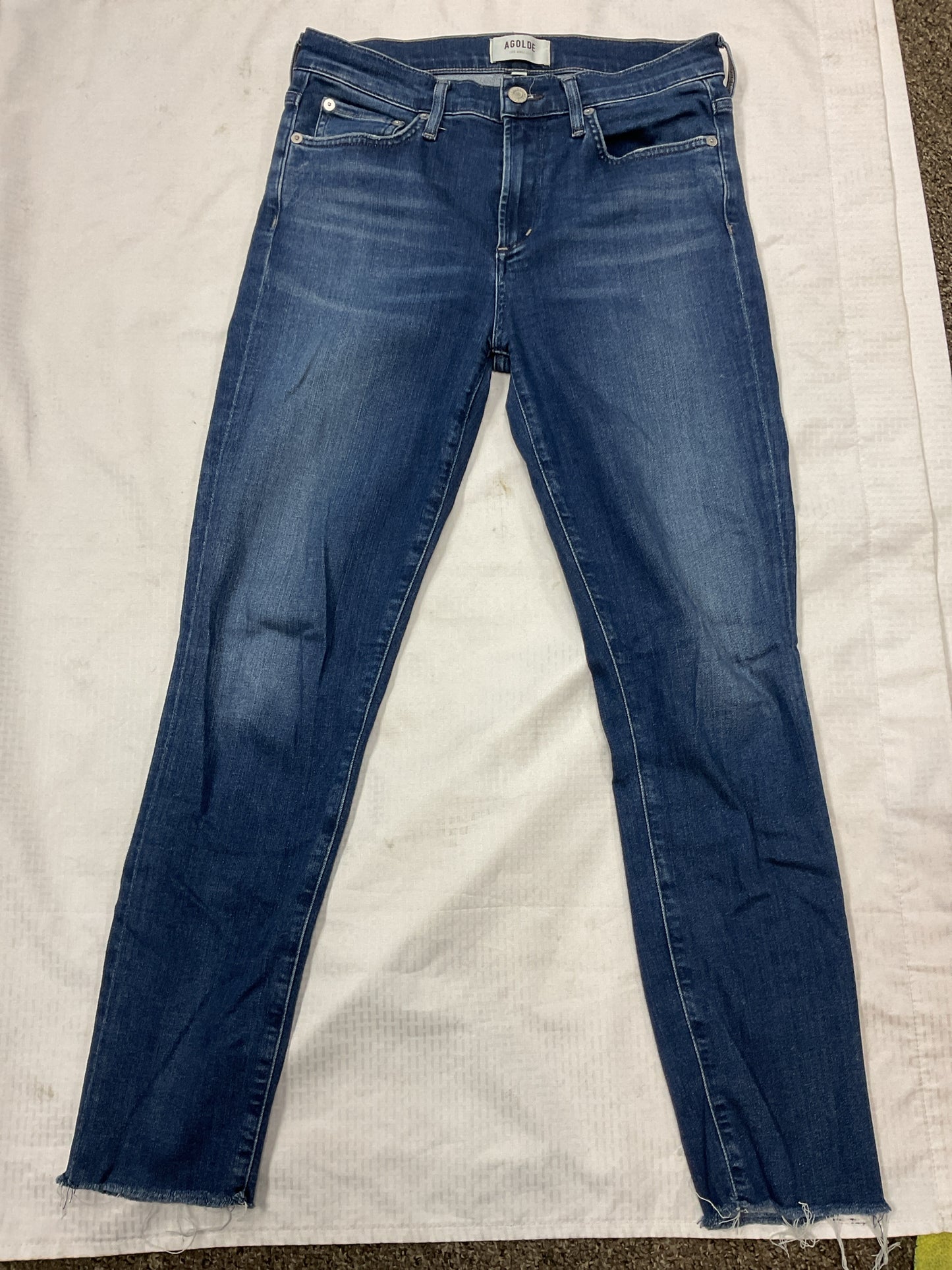 Agolde Size 27 Jeans raw hem ankle