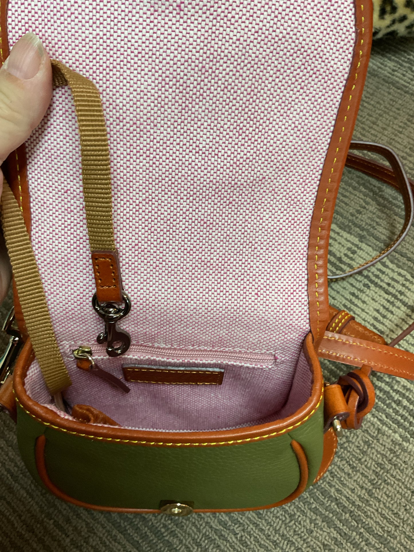Dooney & Bourke Purse all weather leather big duck