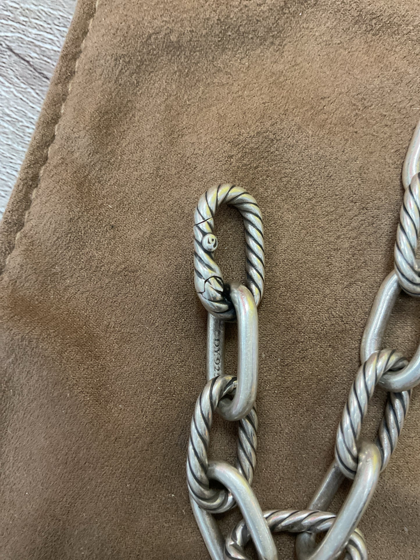 David Yurman Bracelet 925 sterling silver Madison Chain 8"