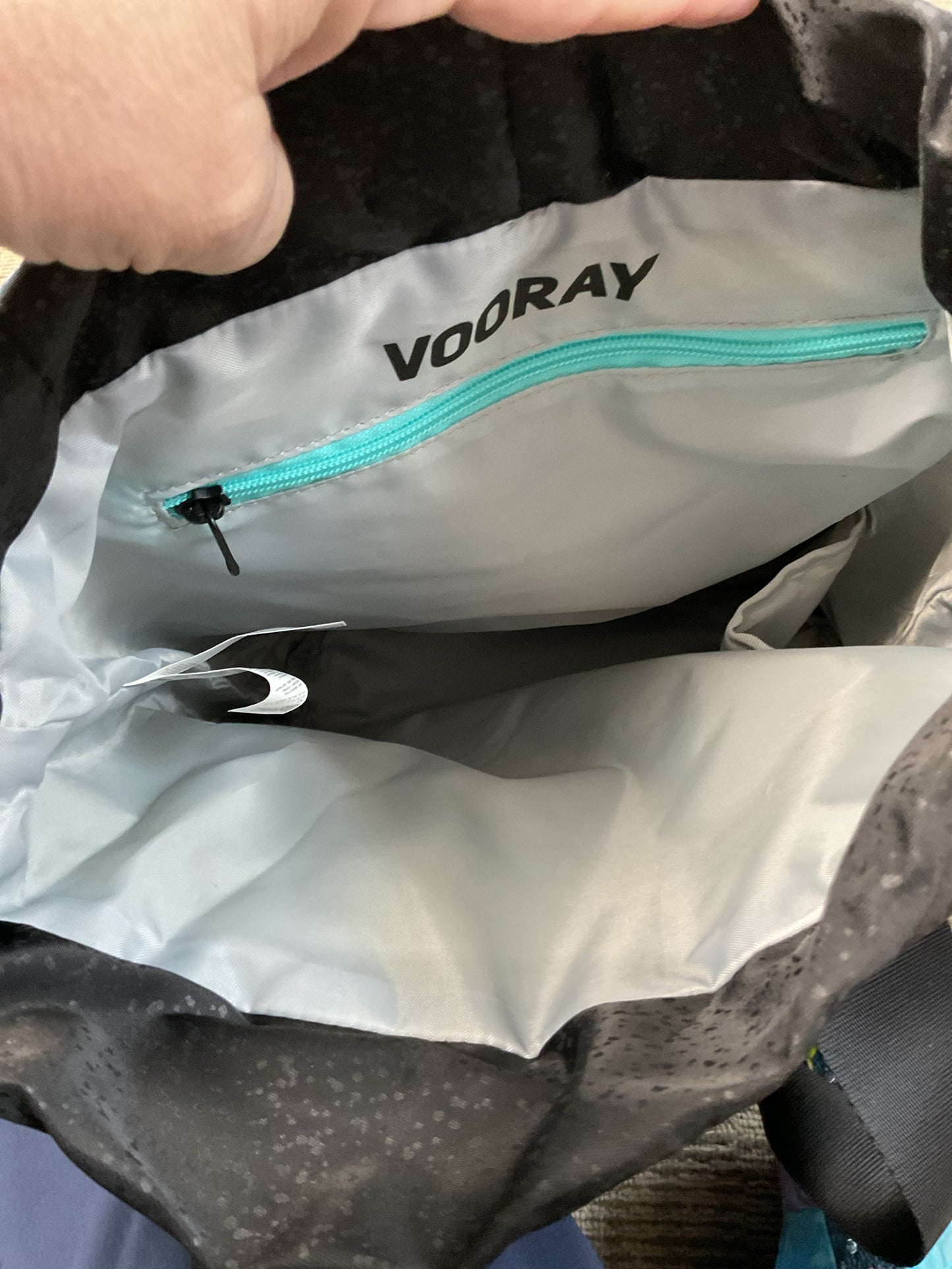 Vooray Backpack work out bag with water bottle holder