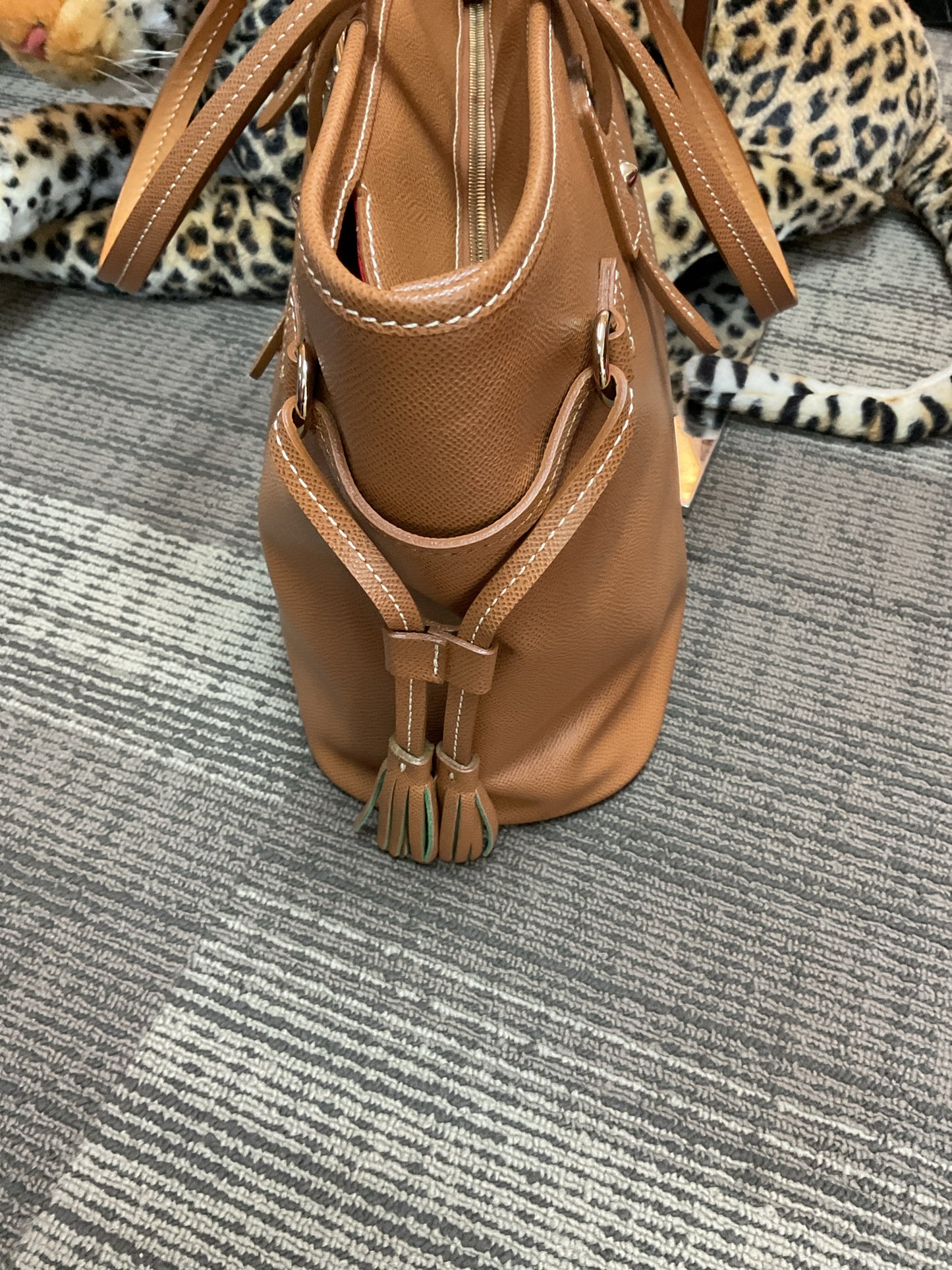 Dooney & Bourke Purse Large Davis Tassel tote shoulder bag