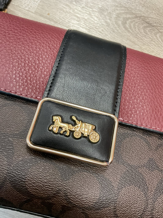 coach Purse Grace Color block  CC066