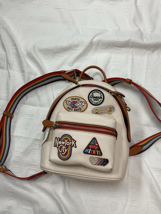 coach Backpack CA137 charter patches backpack