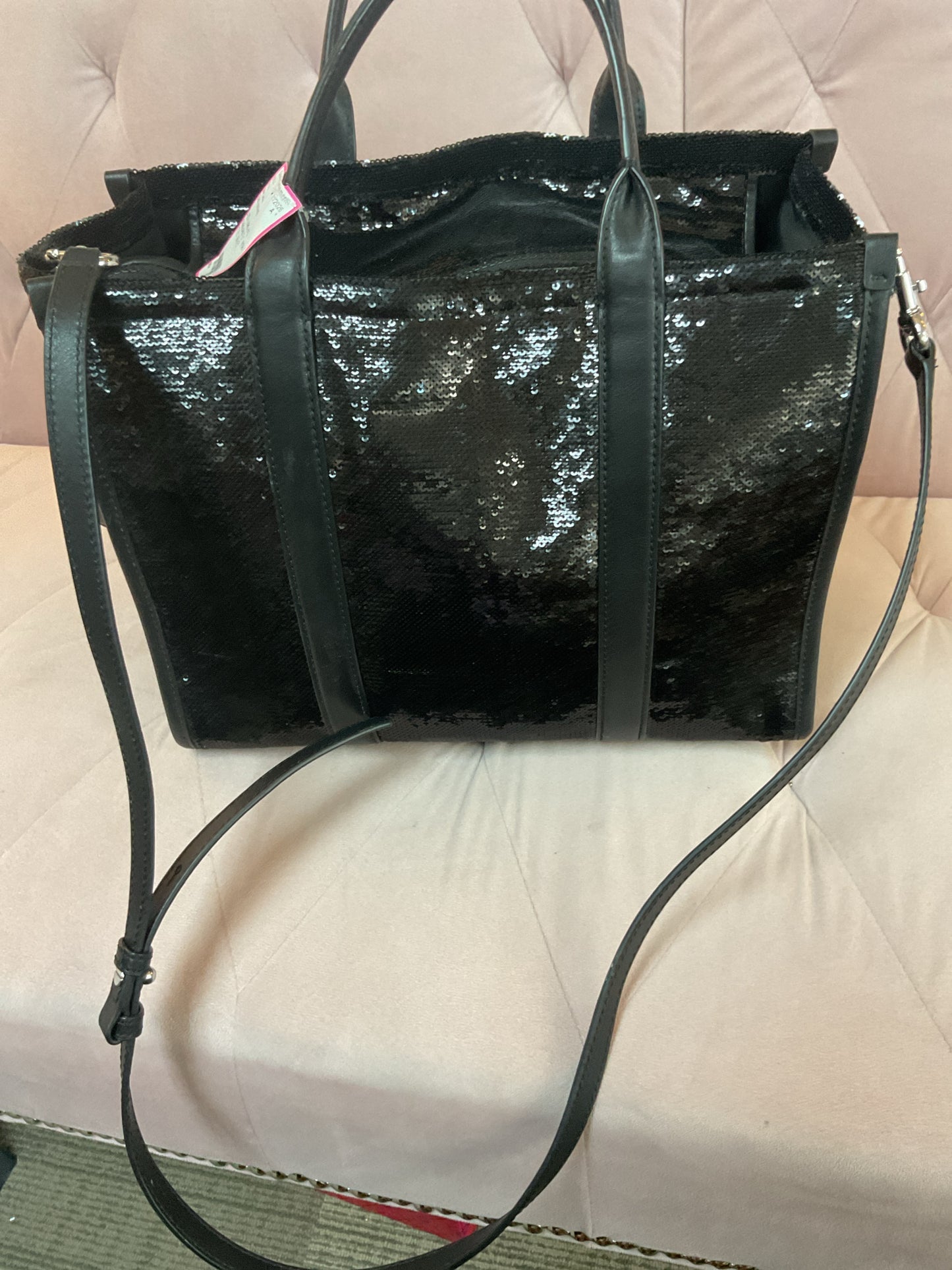 Marc Jacobs Purse black sequin The Tote Bag Limited Edition