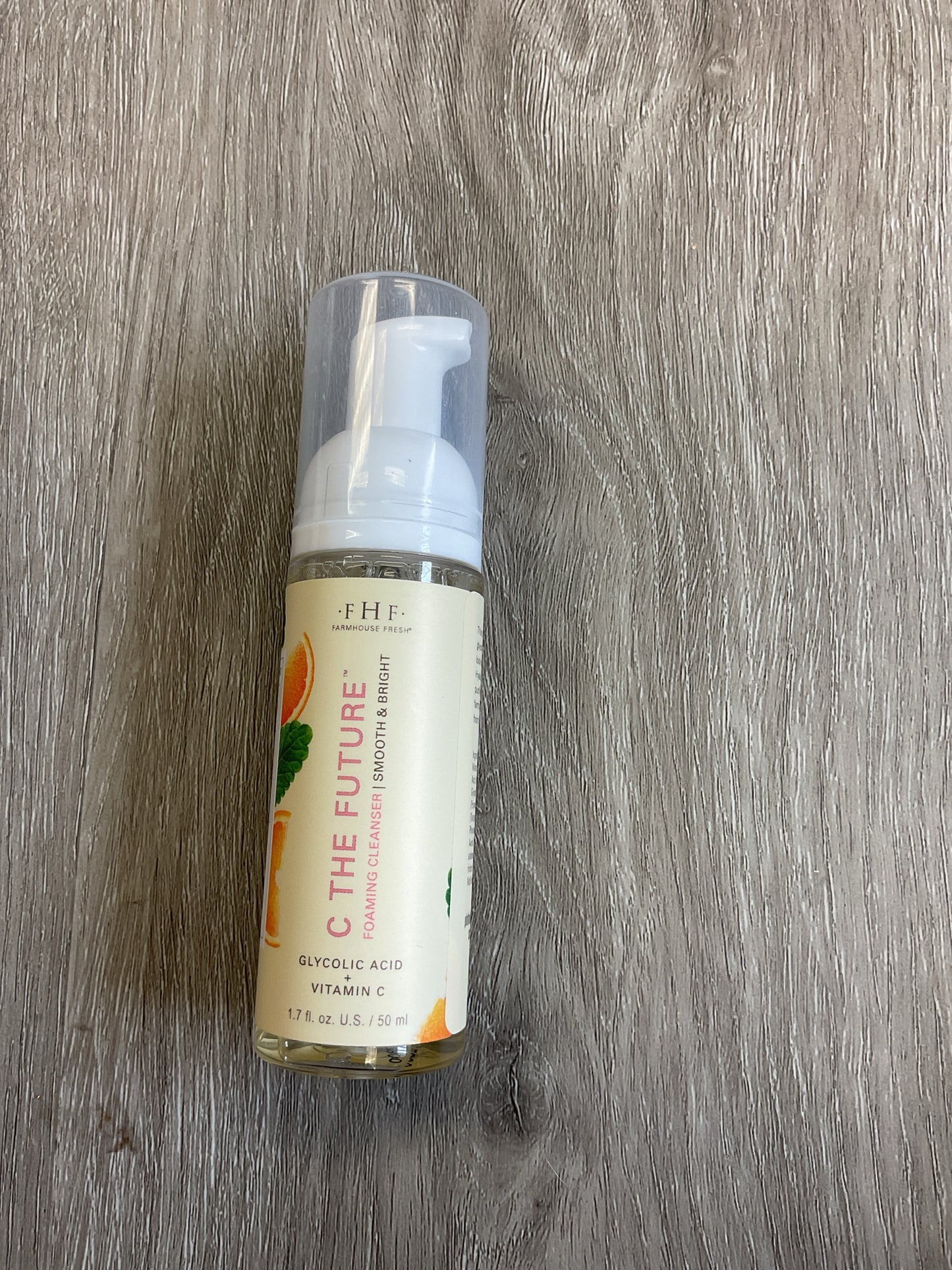 Farmhouse c the future glycolic acid foaming cleanser