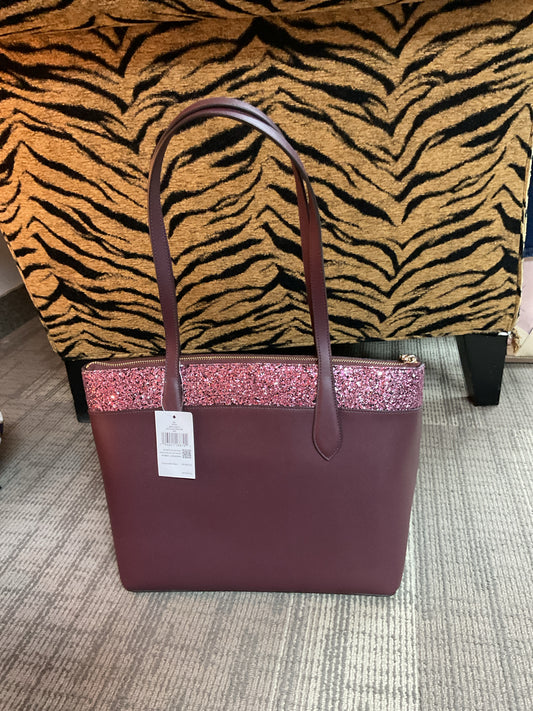 Kate Spade Purse glitter mixed NWT tote