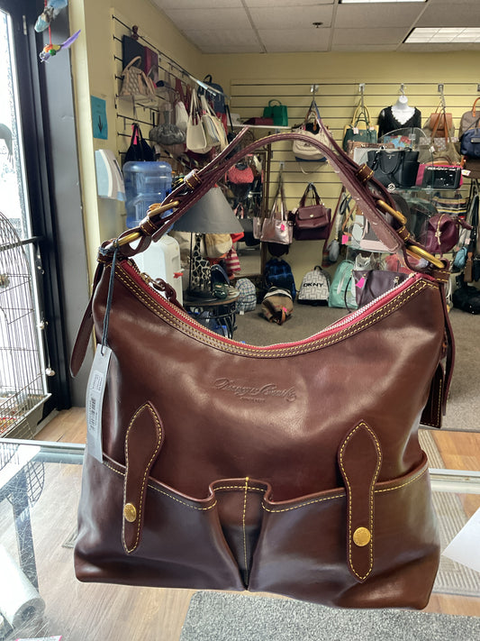 Dooney & Bourke Purse Chestnut Medium Lucy NWT