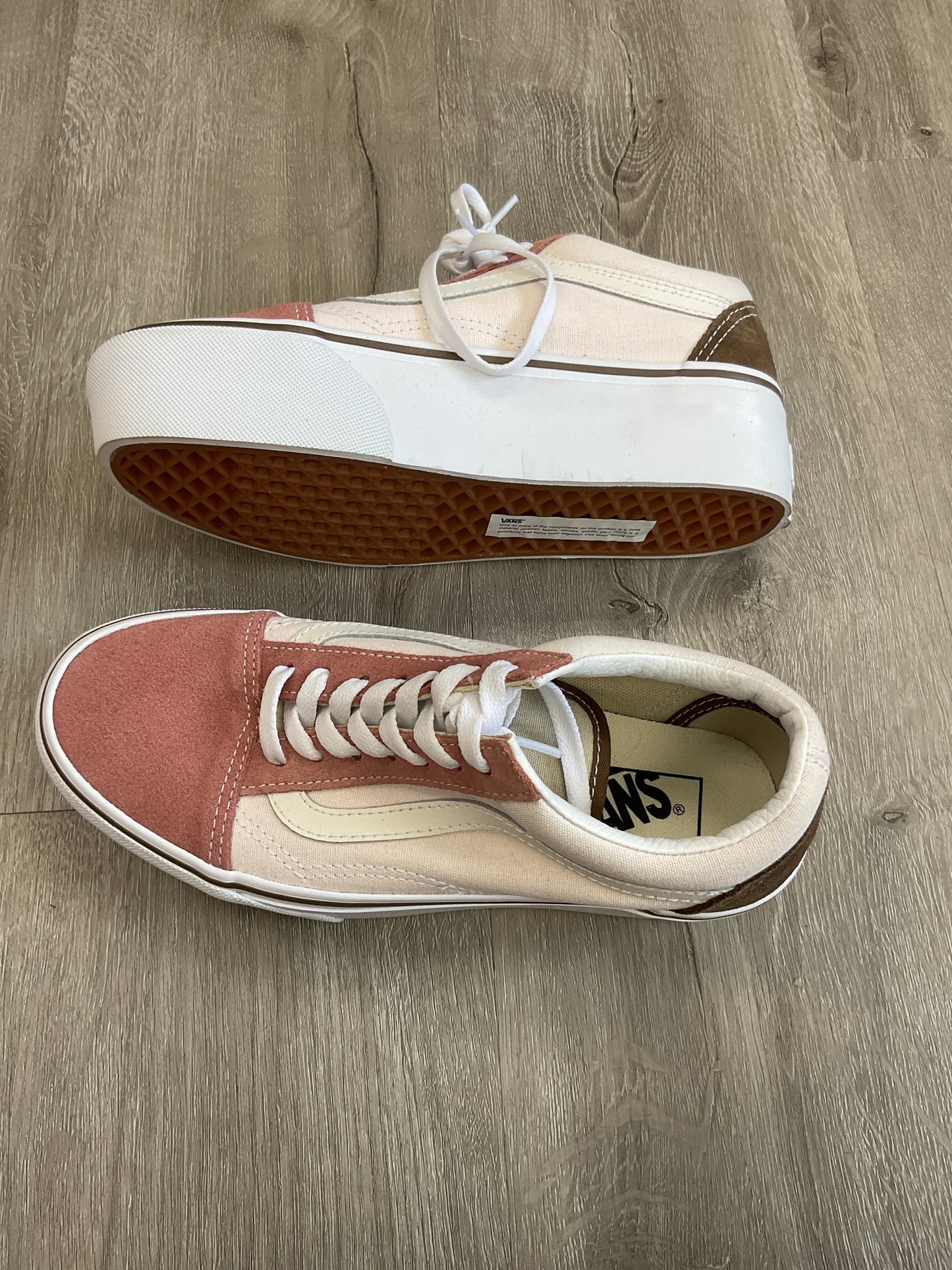 VANS 7.5 Mauve shoes New Old Skool NWOB new