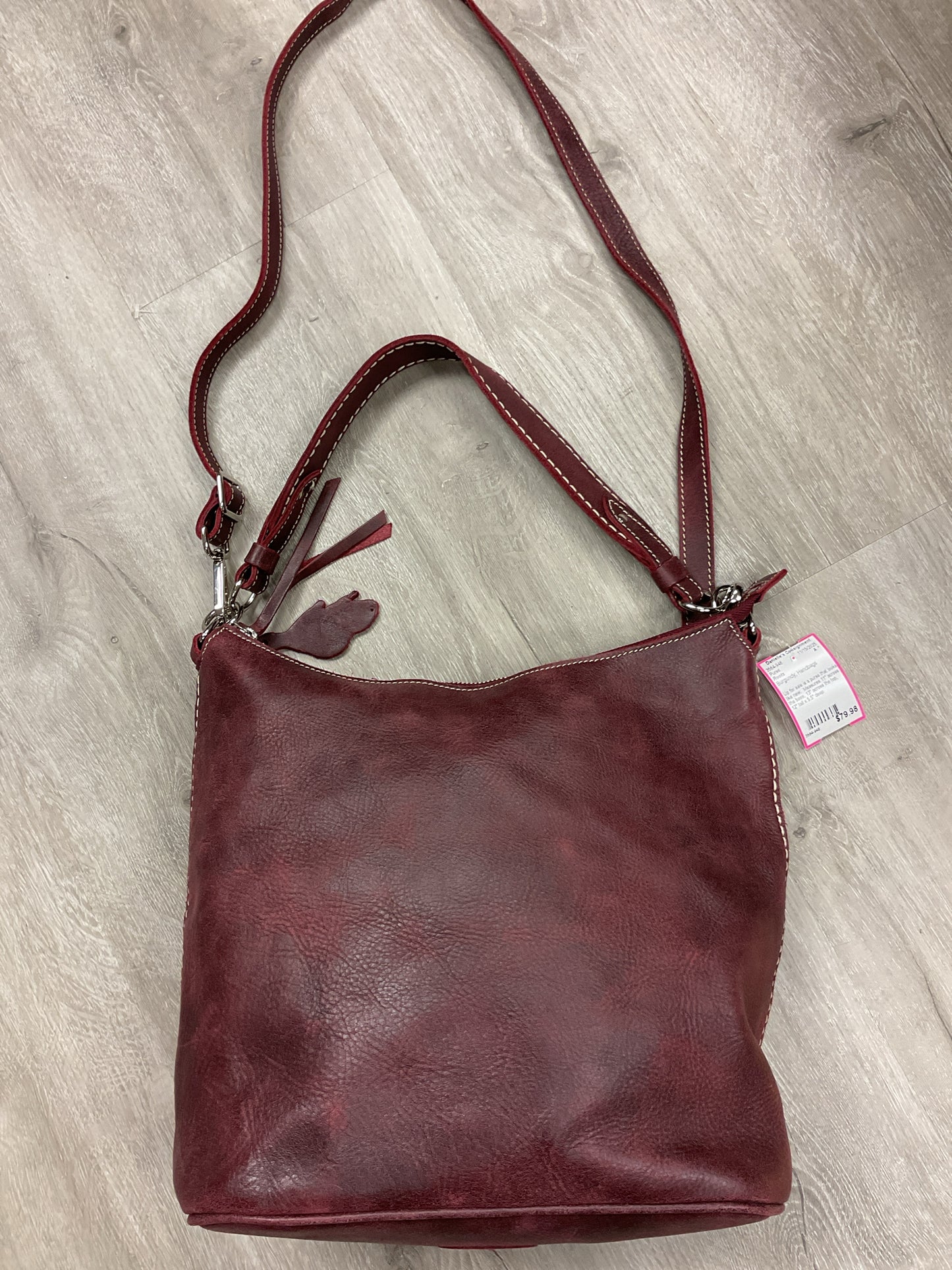 Roots Canada Purse NWOT conceal leather 2 way crossbody