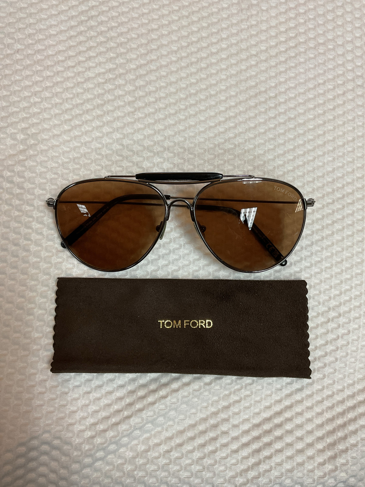 Tom Ford Sunglasses Raphael size 59  TF995 aviator big face unisex