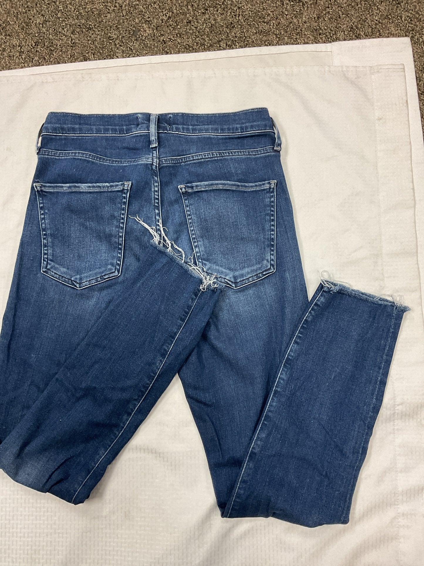 Agolde Size 27 Jeans raw hem ankle