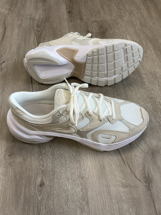 Nike 10 White shoes AL8 suede and mesh new